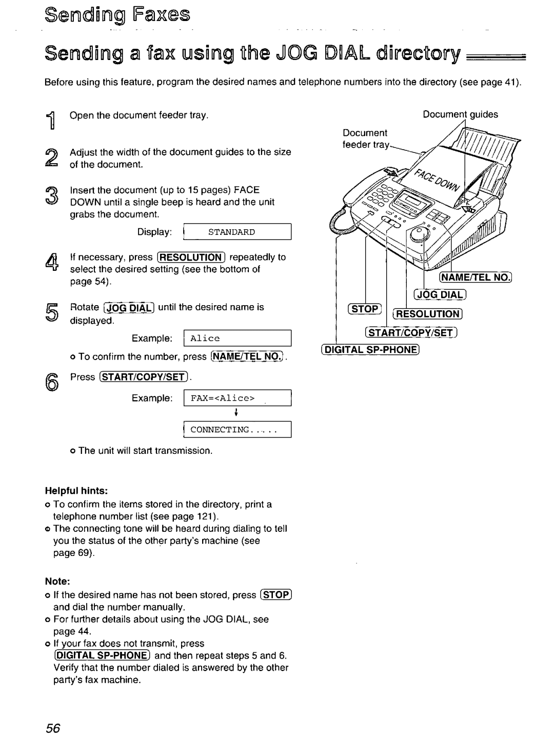 Panasonic KX-FP270, KX-FP265 manual 