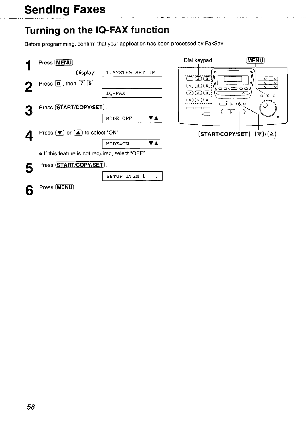 Panasonic KX-FP270, KX-FP265 manual 