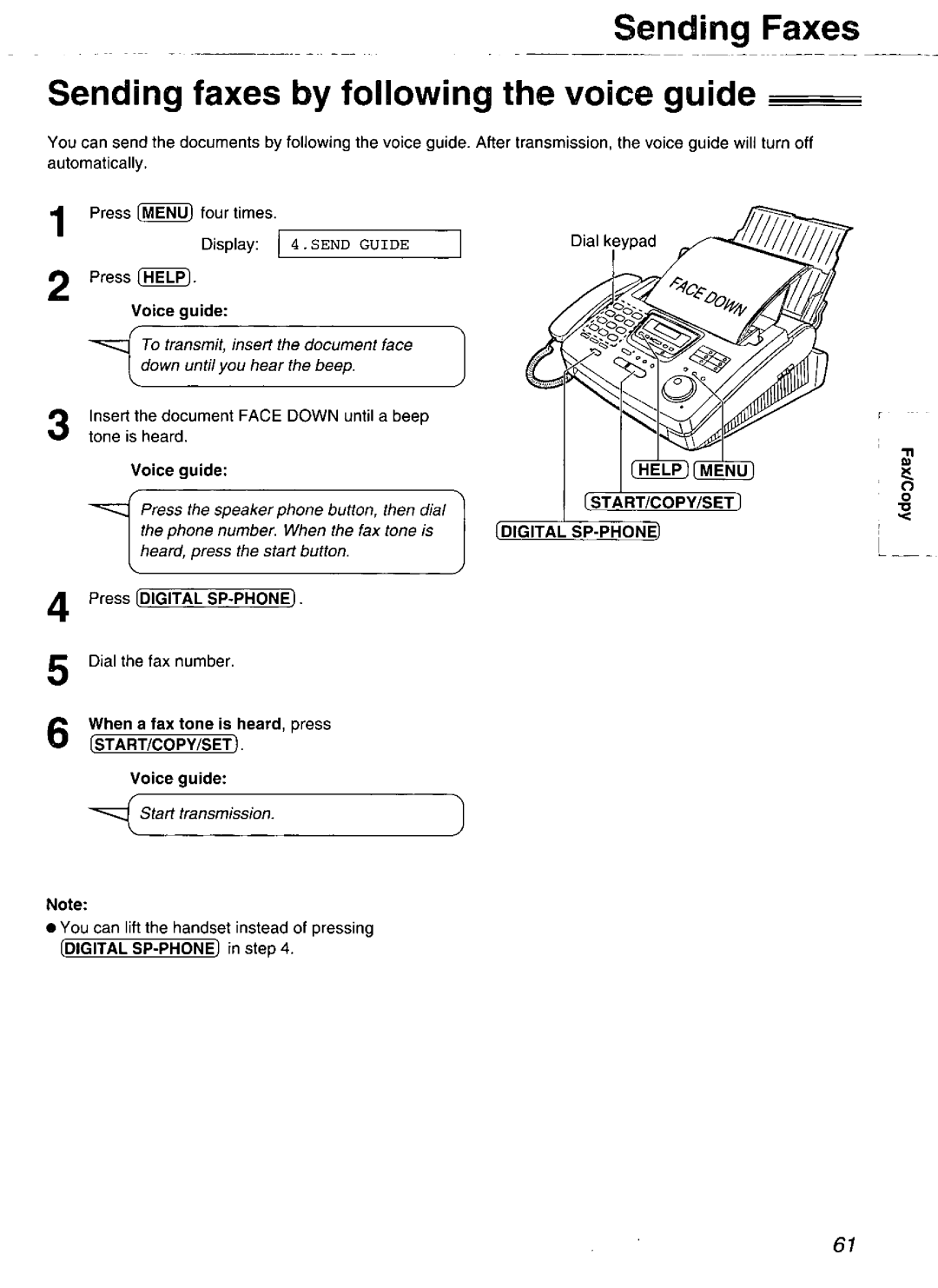 Panasonic KX-FP265, KX-FP270 manual 