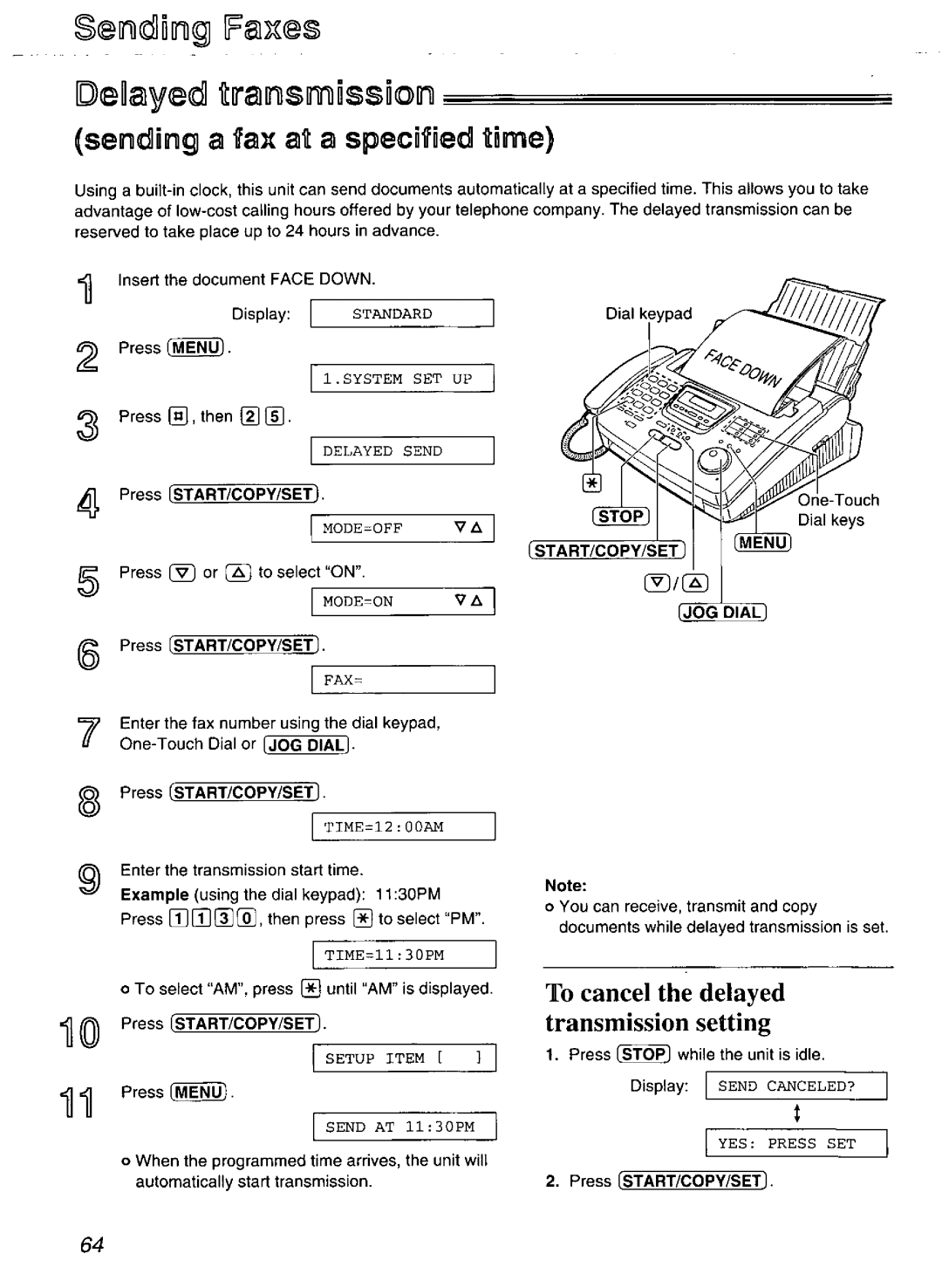 Panasonic KX-FP270, KX-FP265 manual 