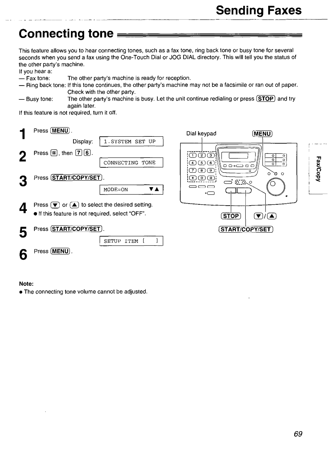 Panasonic KX-FP265, KX-FP270 manual 