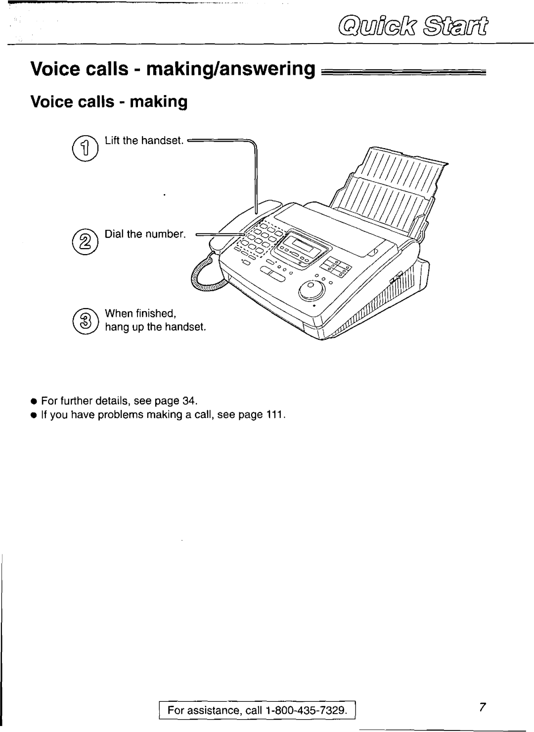 Panasonic KX-FP265, KX-FP270 manual 