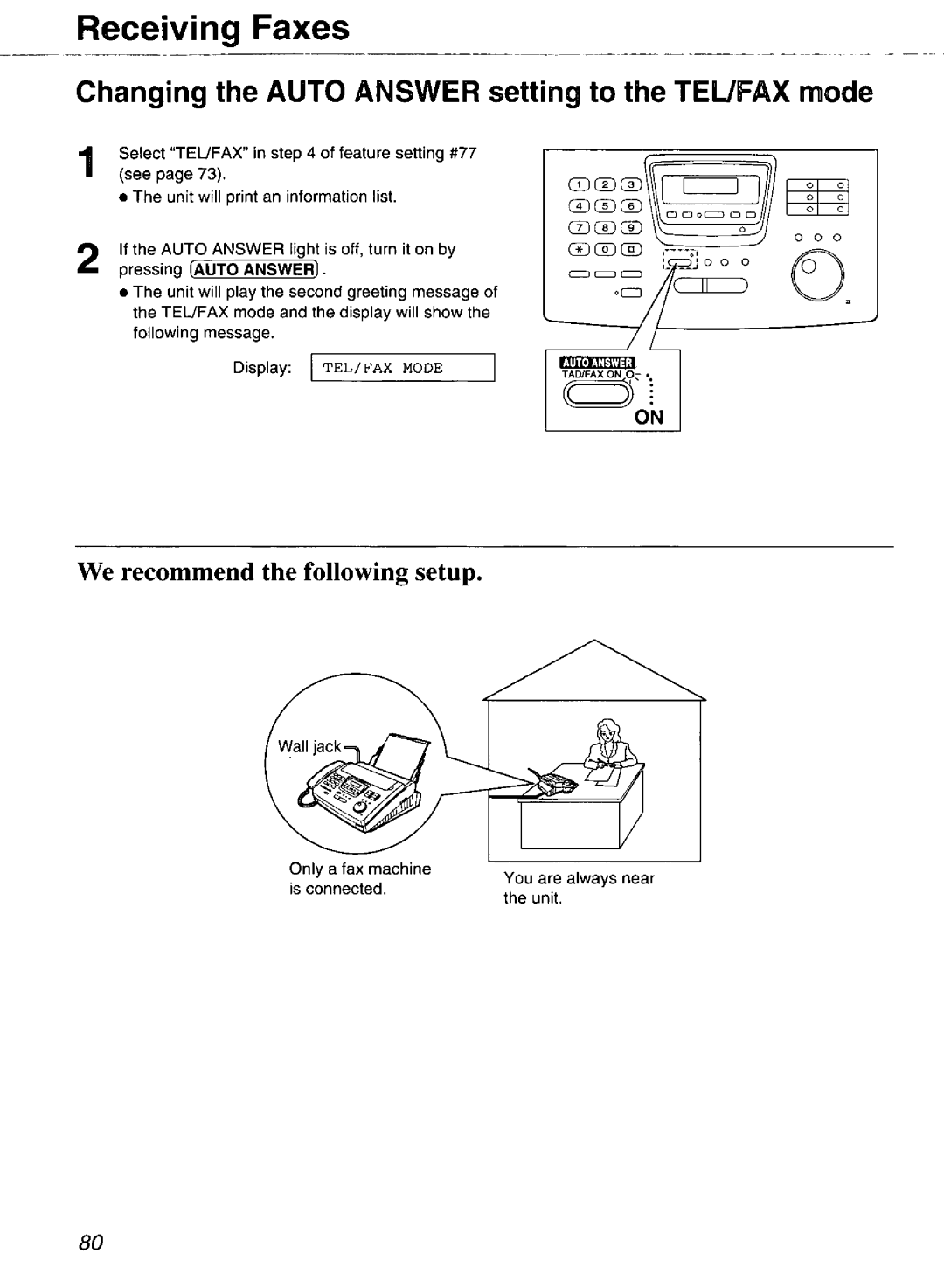 Panasonic KX-FP270, KX-FP265 manual 