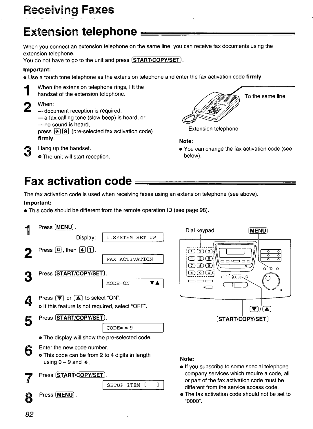 Panasonic KX-FP270, KX-FP265 manual 