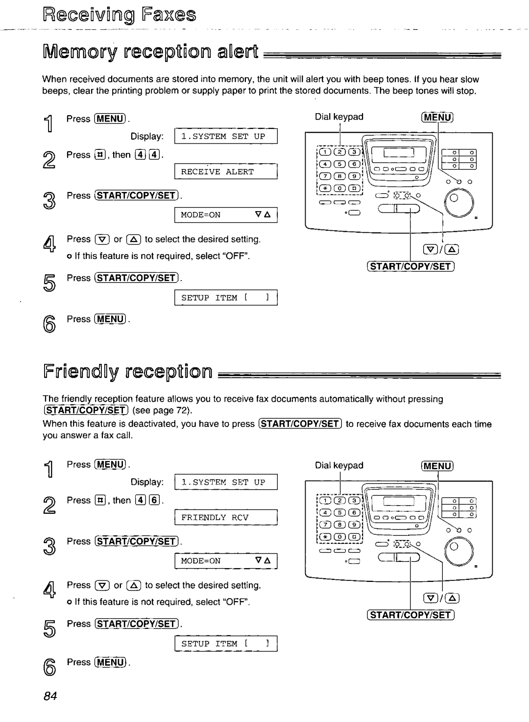 Panasonic KX-FP270, KX-FP265 manual 