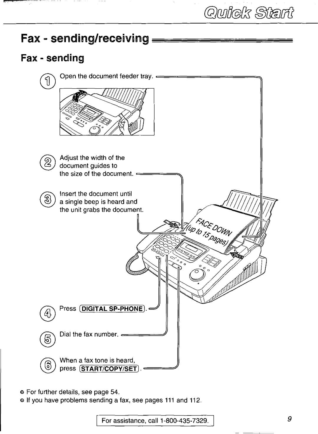 Panasonic KX-FP265, KX-FP270 manual 