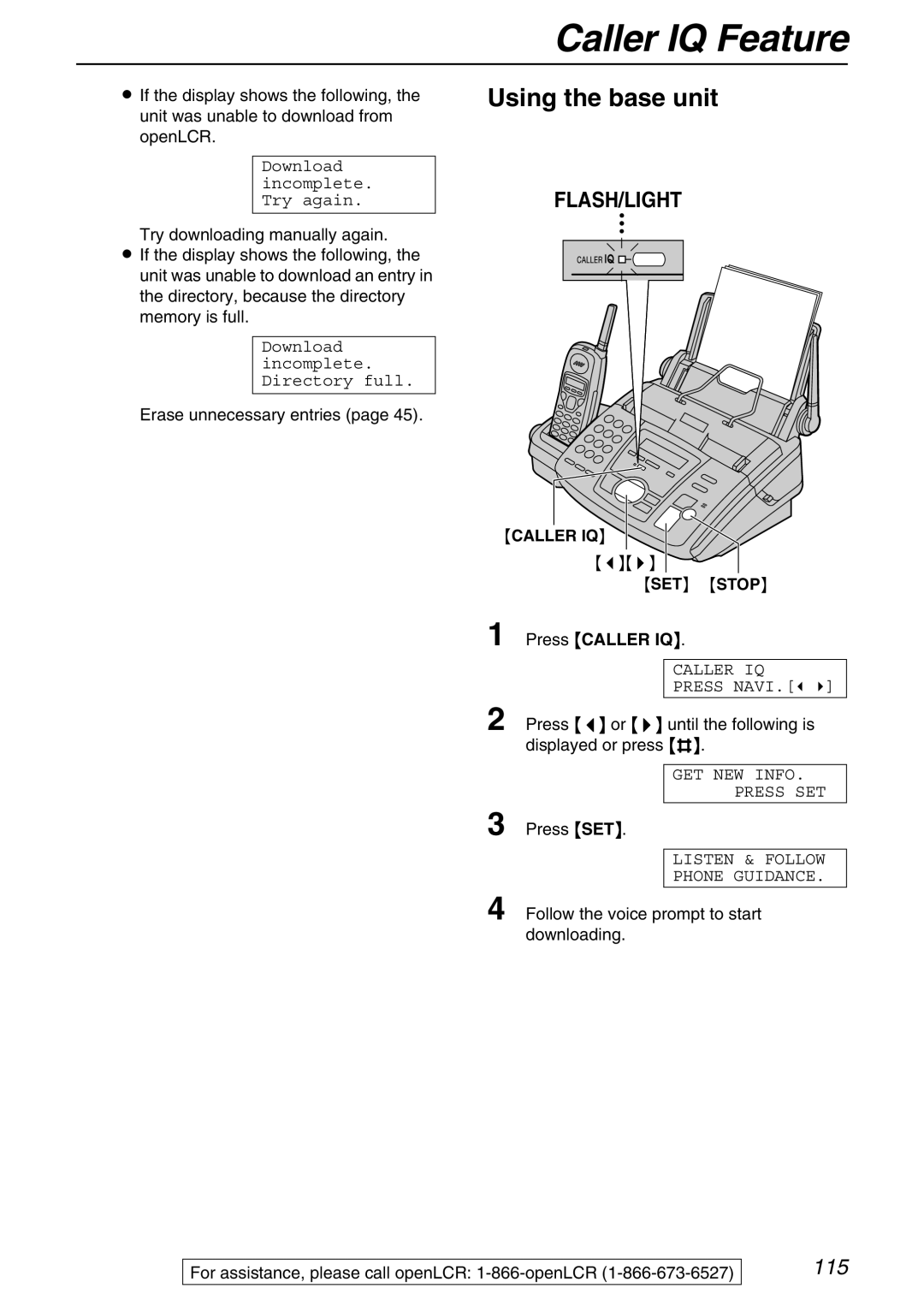 Panasonic KX-FPG371 manual Erase unnecessary entries, Press or until the following is displayed or press # 