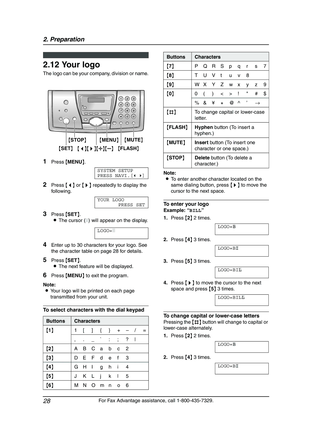 Panasonic KX-FPG376, KX-FPG377 manual Your logo, Flash 