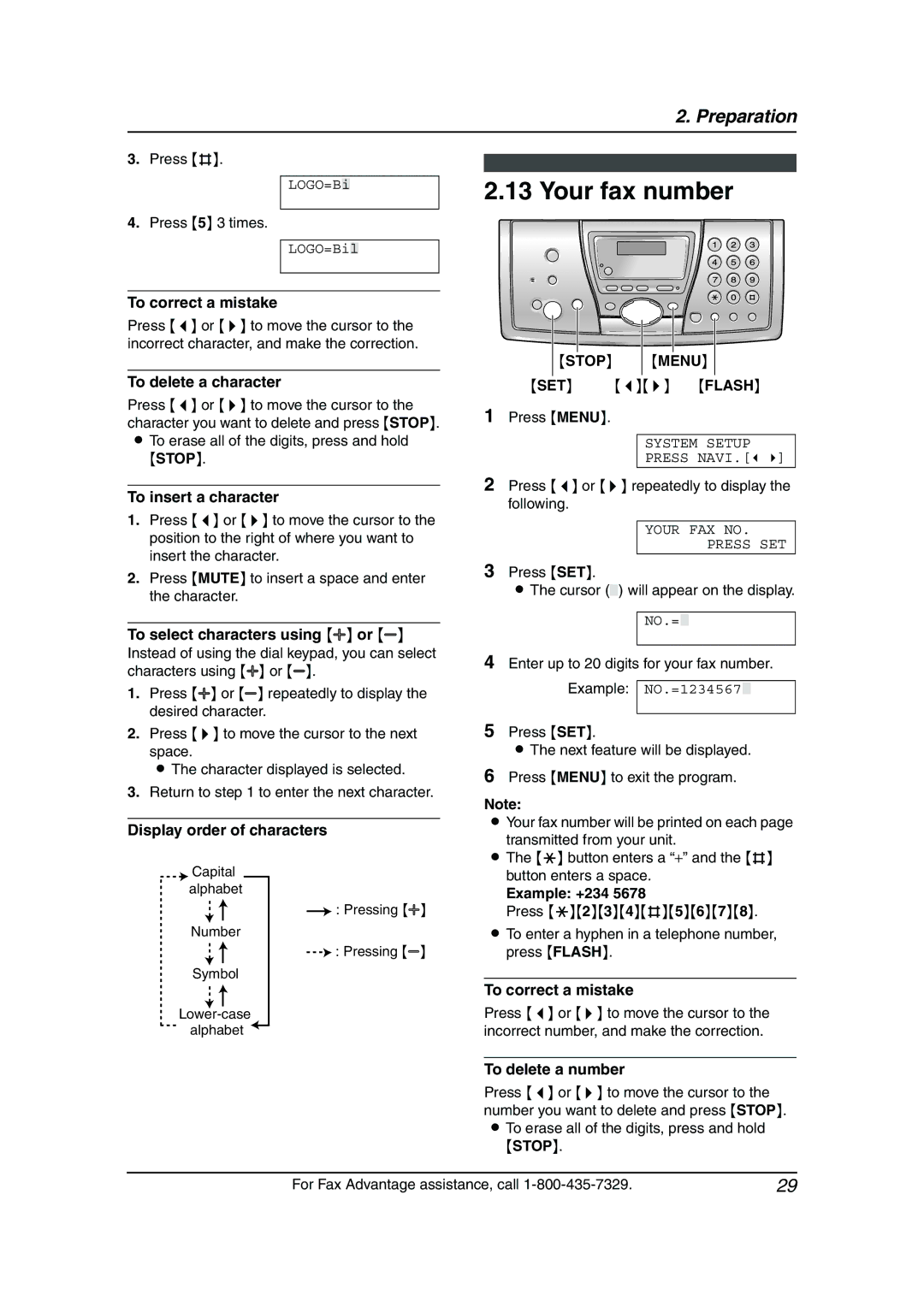 Panasonic KX-FPG377, KX-FPG376 manual Your fax number 