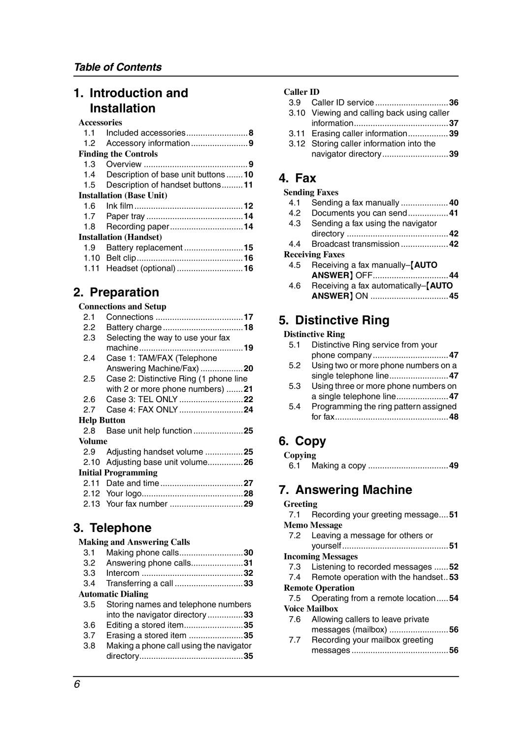 Panasonic KX-FPG376, KX-FPG377 manual Directory 