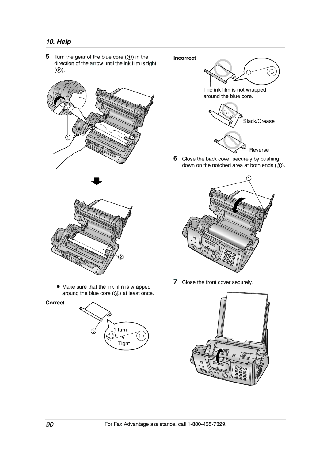 Panasonic KX-FPG379, KX-FPG378 manual Correct 