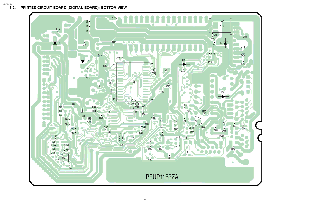 Panasonic KX-FT21RS manual TP8 TP7 C26, 142 