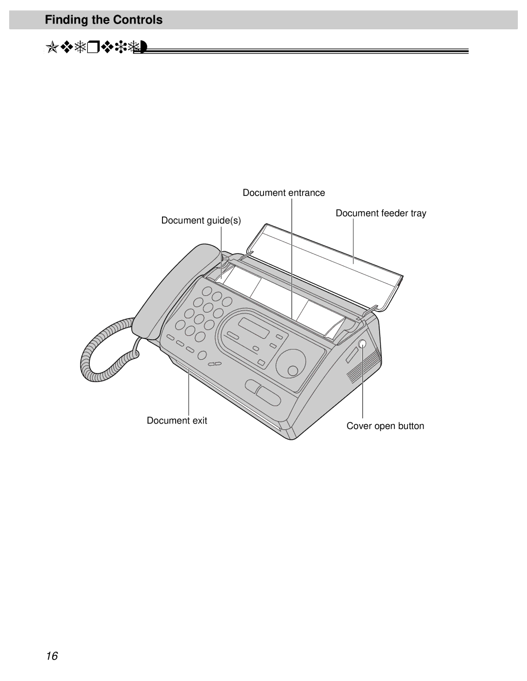 Panasonic KX-FT31BX quick start Overview 