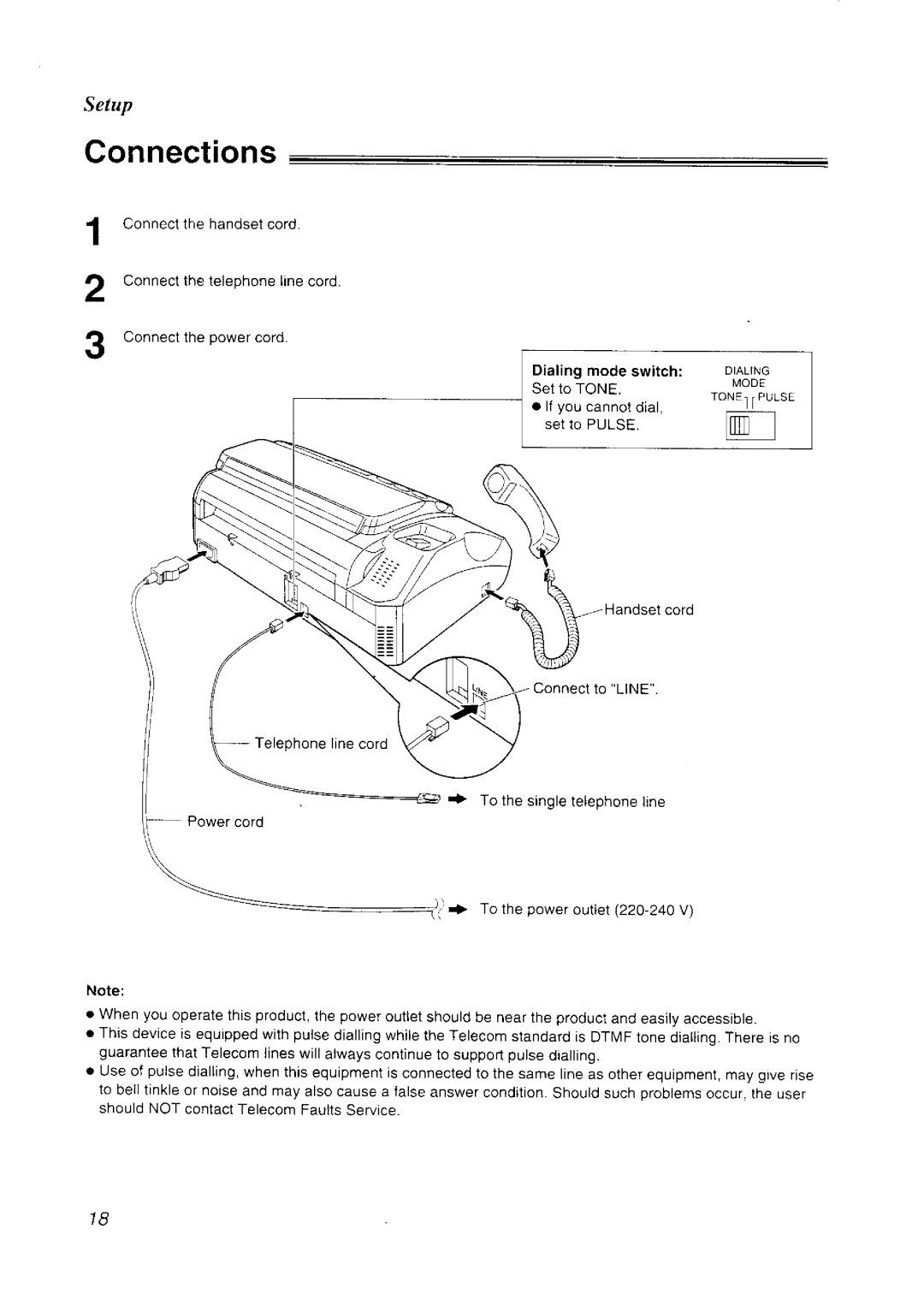 Panasonic KX-FT33NZ manual 