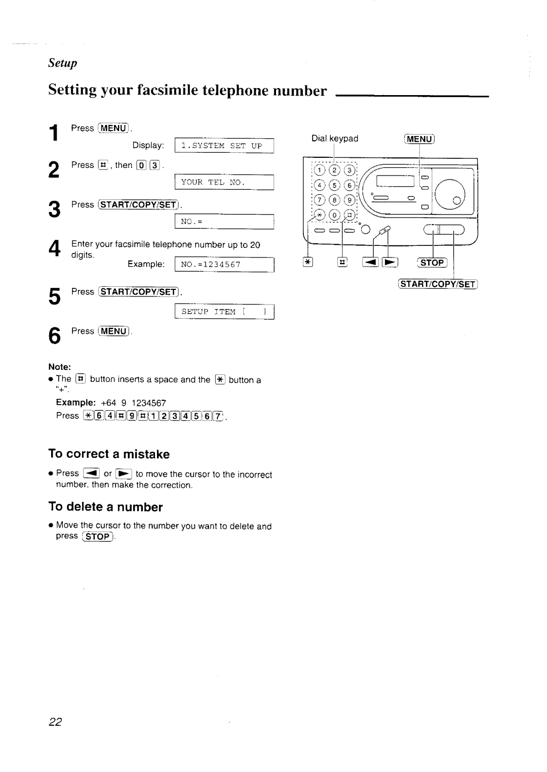 Panasonic KX-FT33NZ manual 