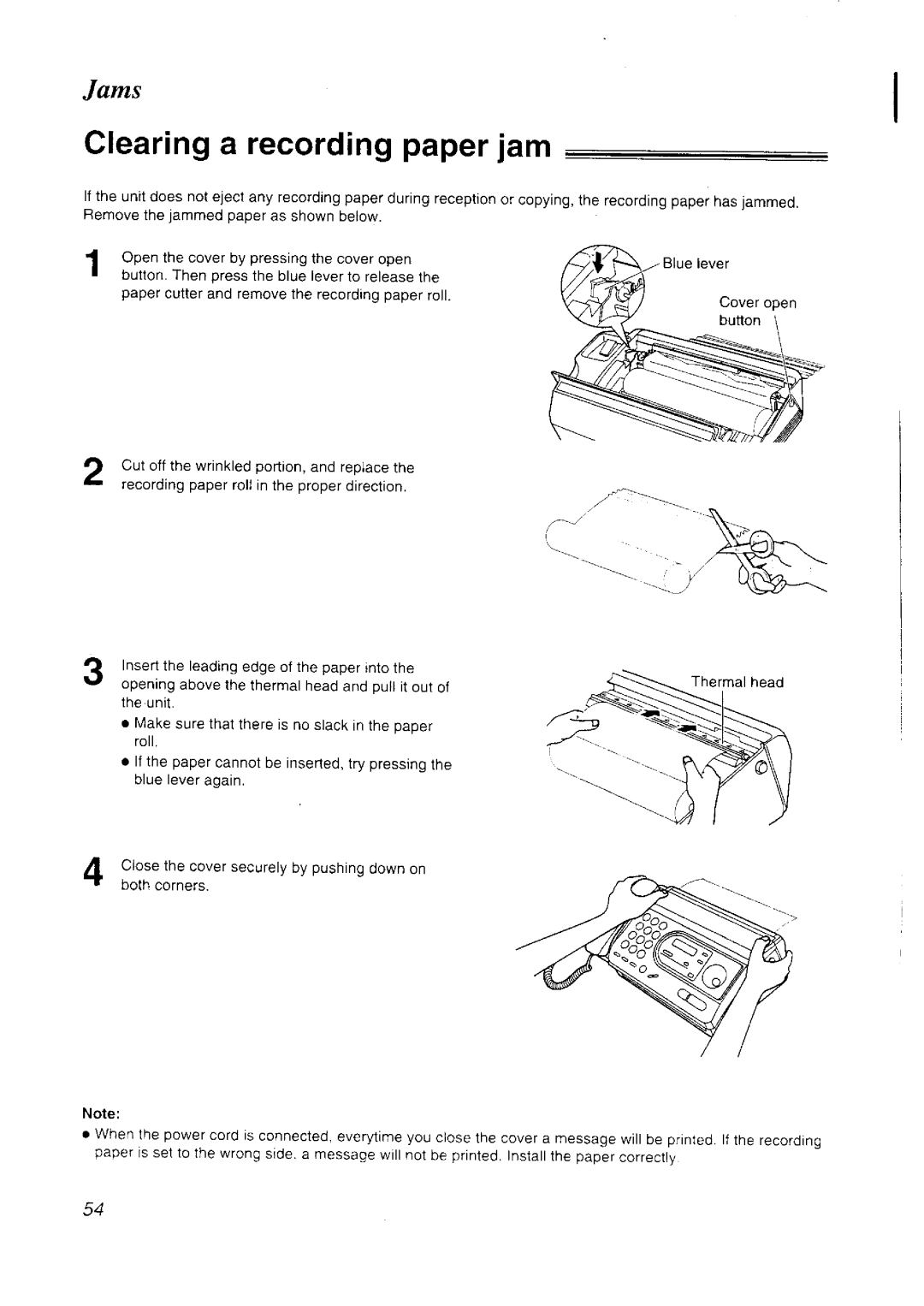 Panasonic KX-FT33NZ manual 