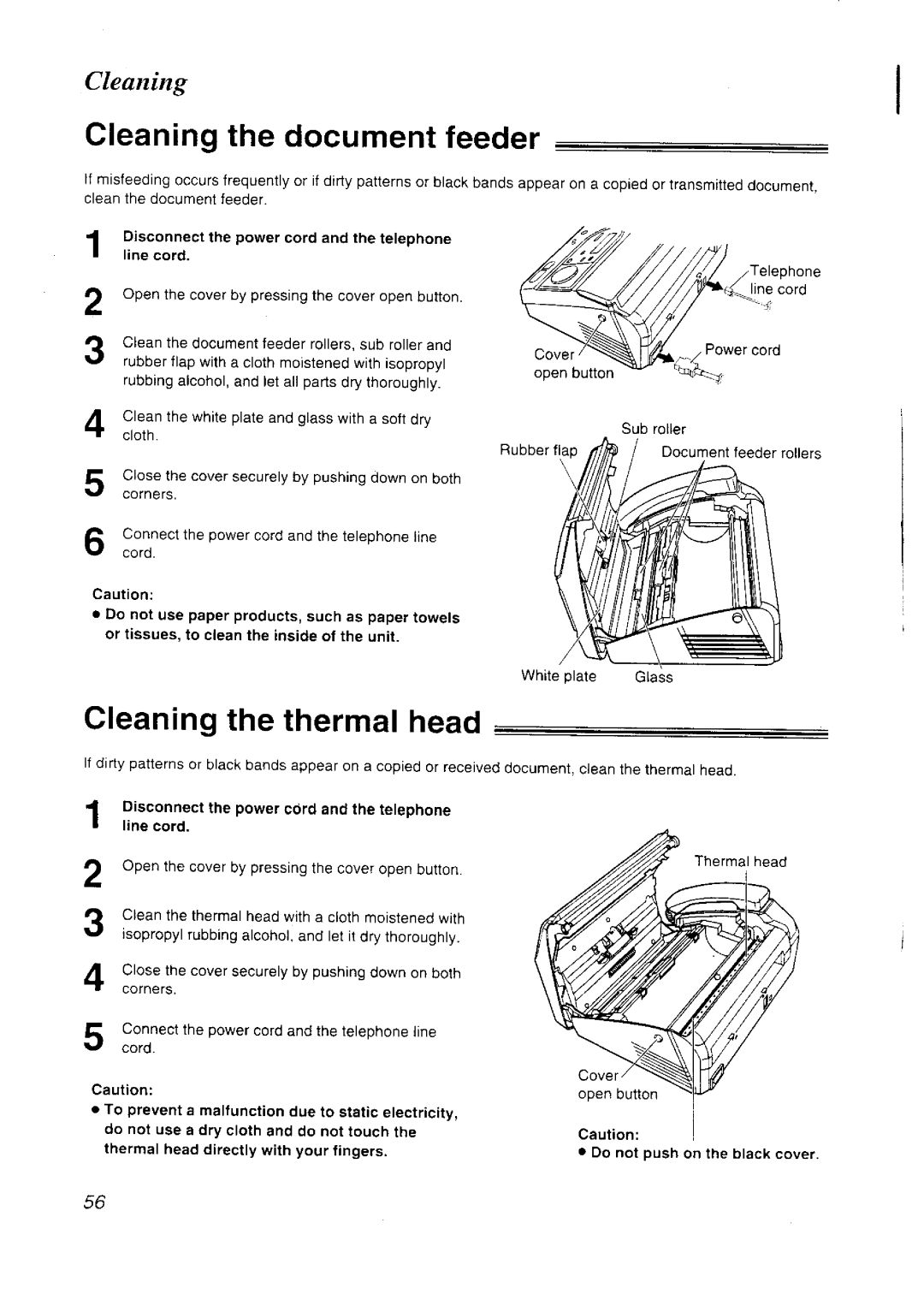 Panasonic KX-FT33NZ manual 