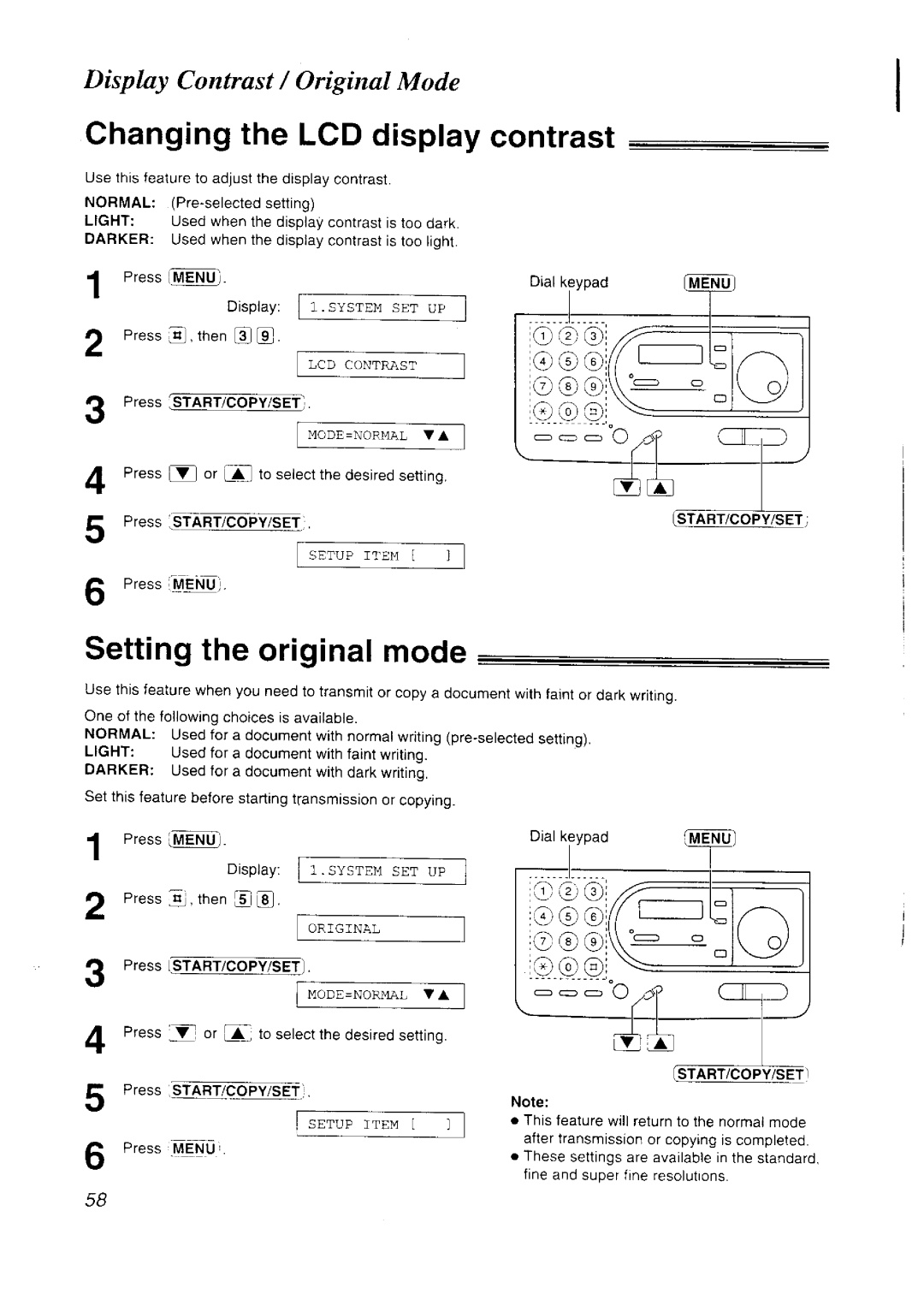 Panasonic KX-FT33NZ manual 