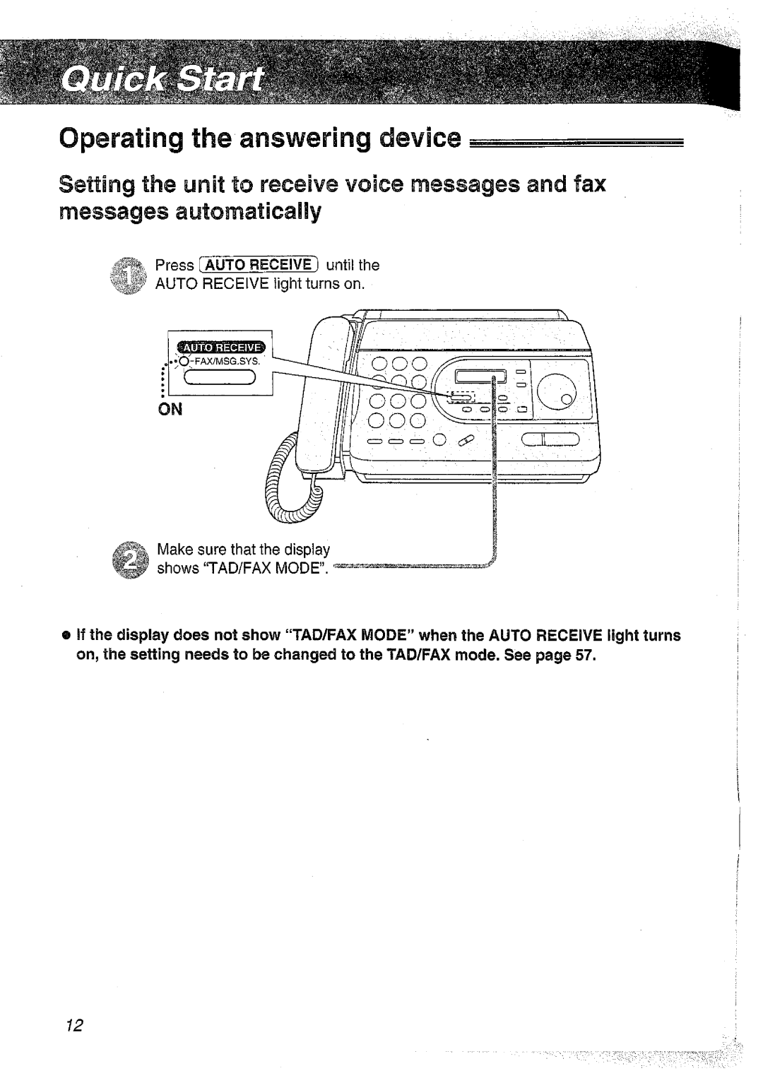 Panasonic KX-FT37NZ manual 