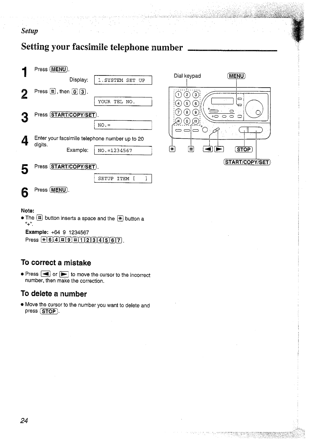 Panasonic KX-FT37NZ manual 