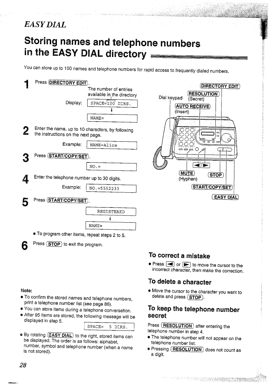 Panasonic KX-FT37NZ manual 