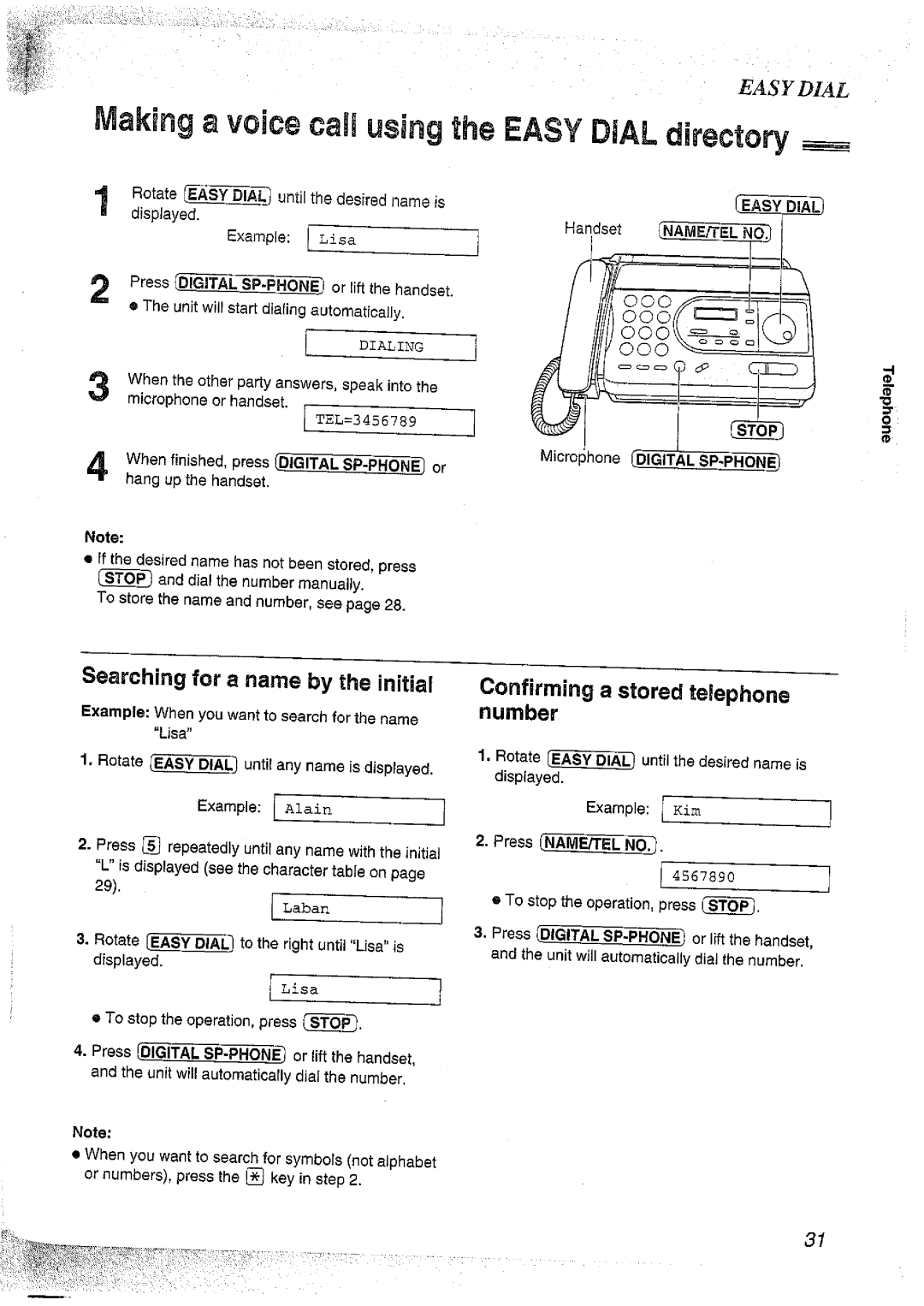 Panasonic KX-FT37NZ manual 