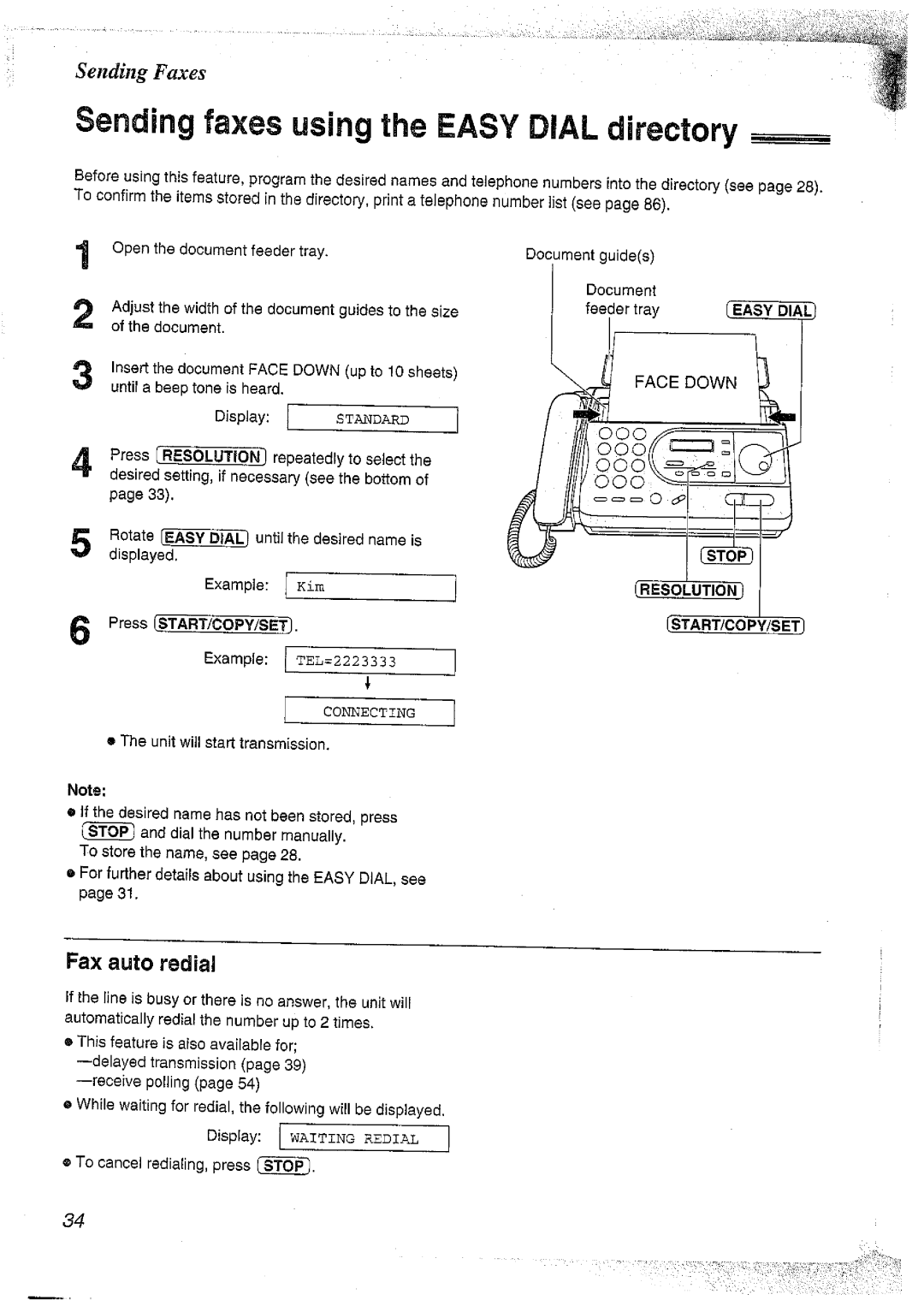 Panasonic KX-FT37NZ manual 