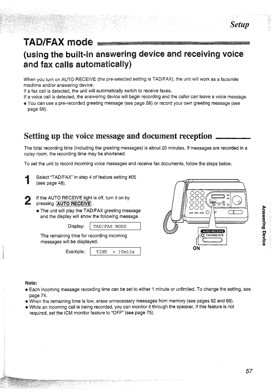 Panasonic KX-FT37NZ manual 