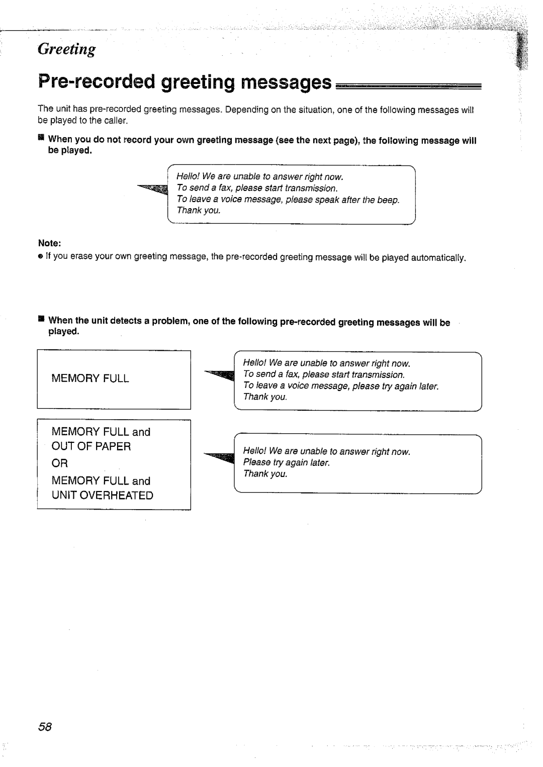 Panasonic KX-FT37NZ manual 