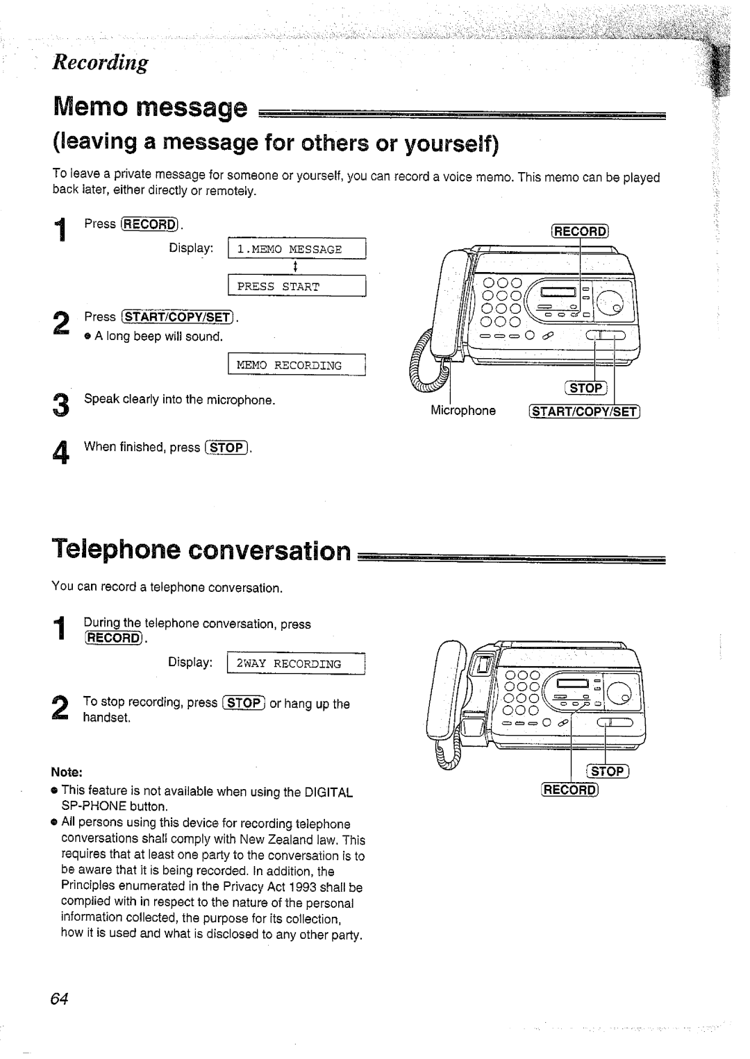 Panasonic KX-FT37NZ manual 