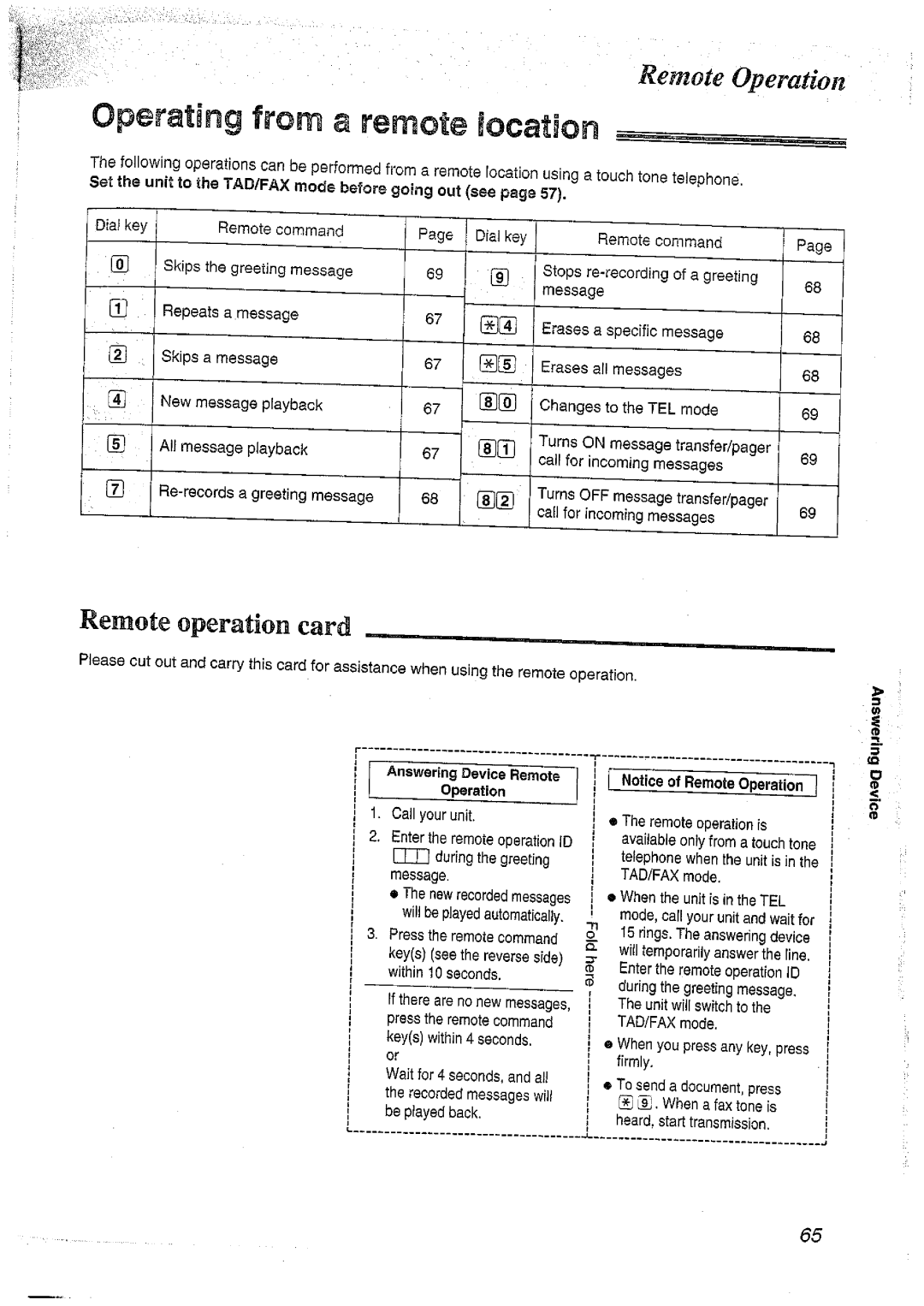 Panasonic KX-FT37NZ manual 