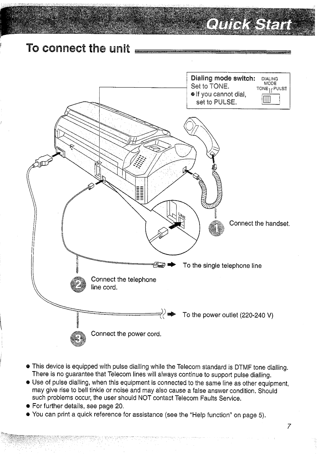 Panasonic KX-FT37NZ manual 