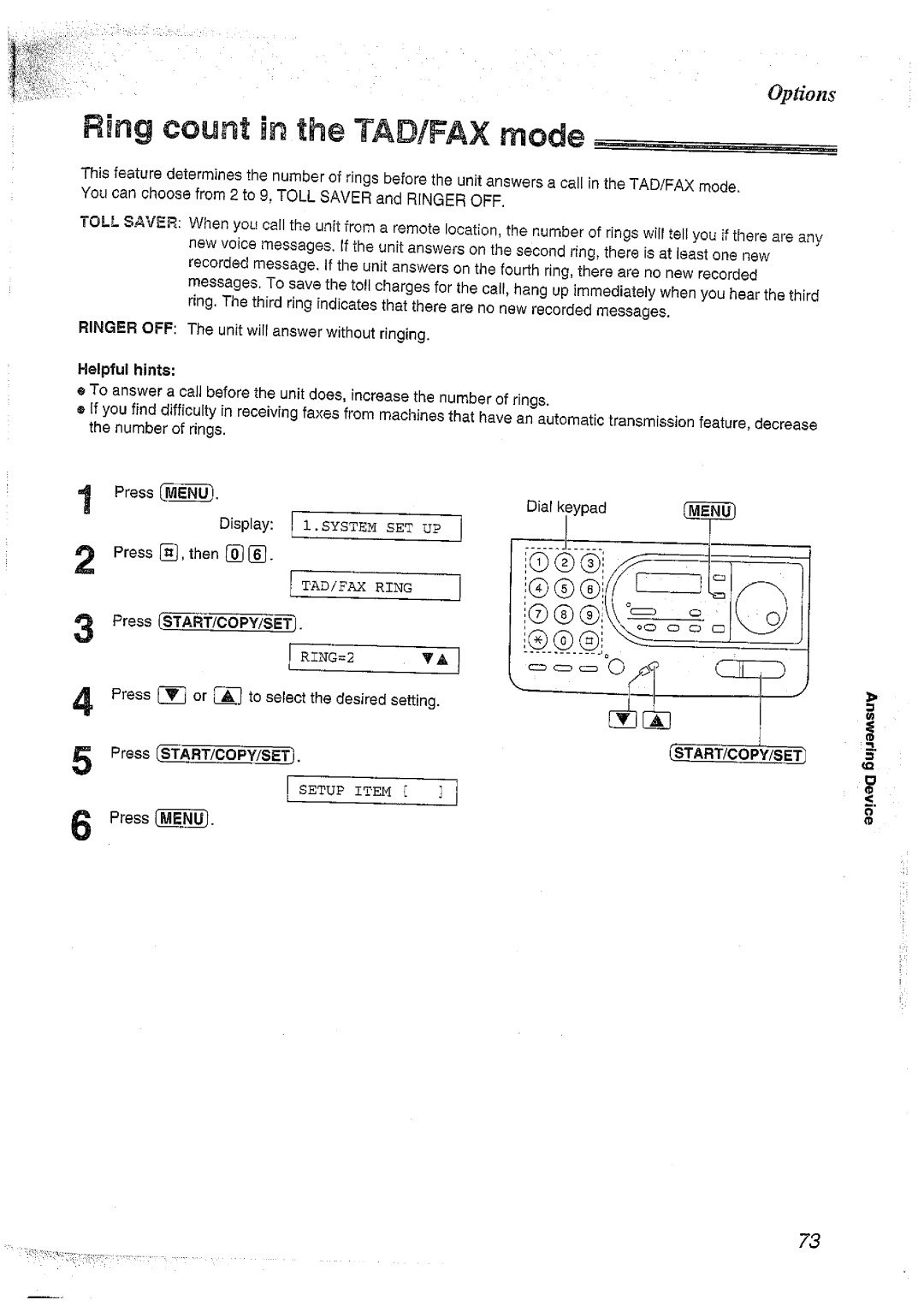 Panasonic KX-FT37NZ manual 