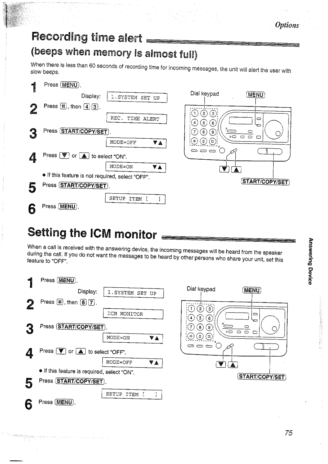 Panasonic KX-FT37NZ manual 