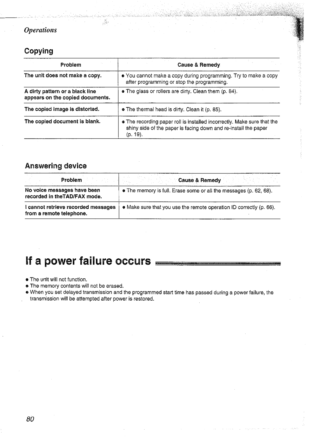 Panasonic KX-FT37NZ manual 