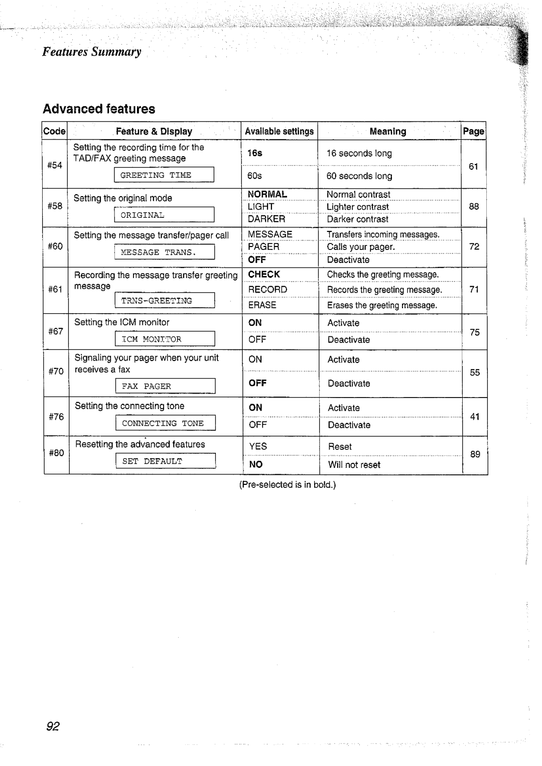 Panasonic KX-FT37NZ manual 