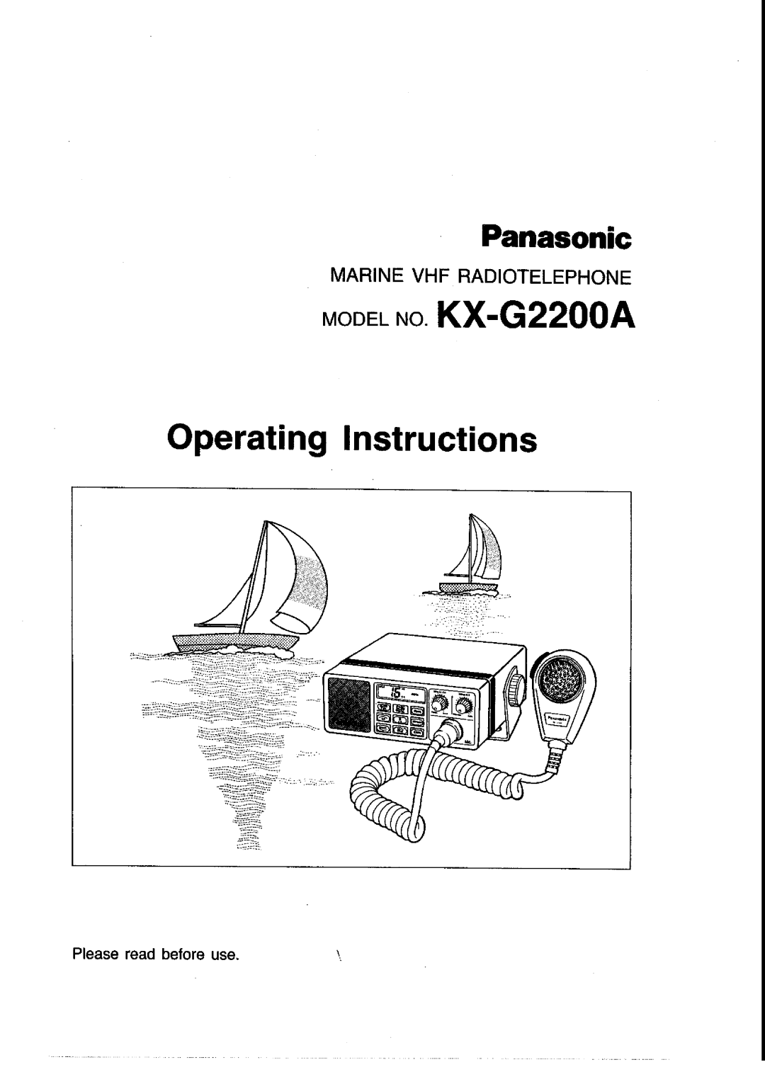 Panasonic KX-G2200A manual 