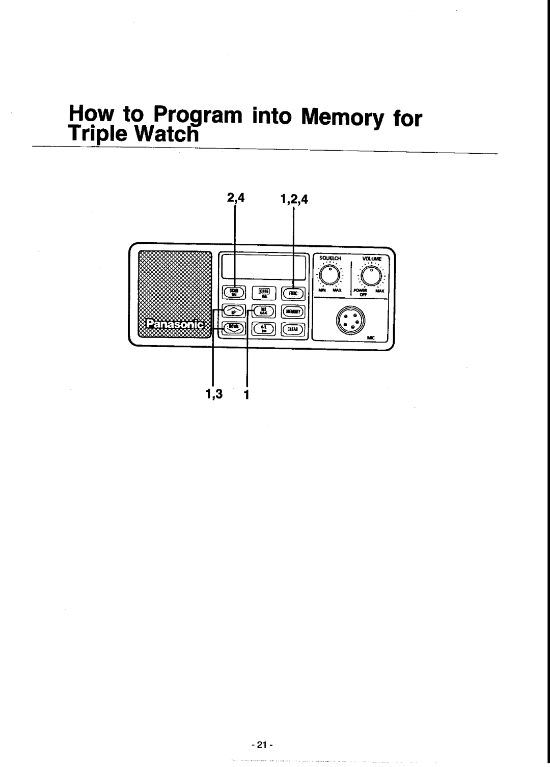 Panasonic KX-G2200A manual 