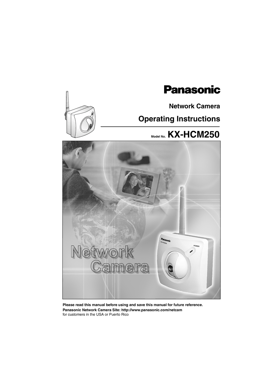 Panasonic KX-HCM250 operating instructions Network Camera 