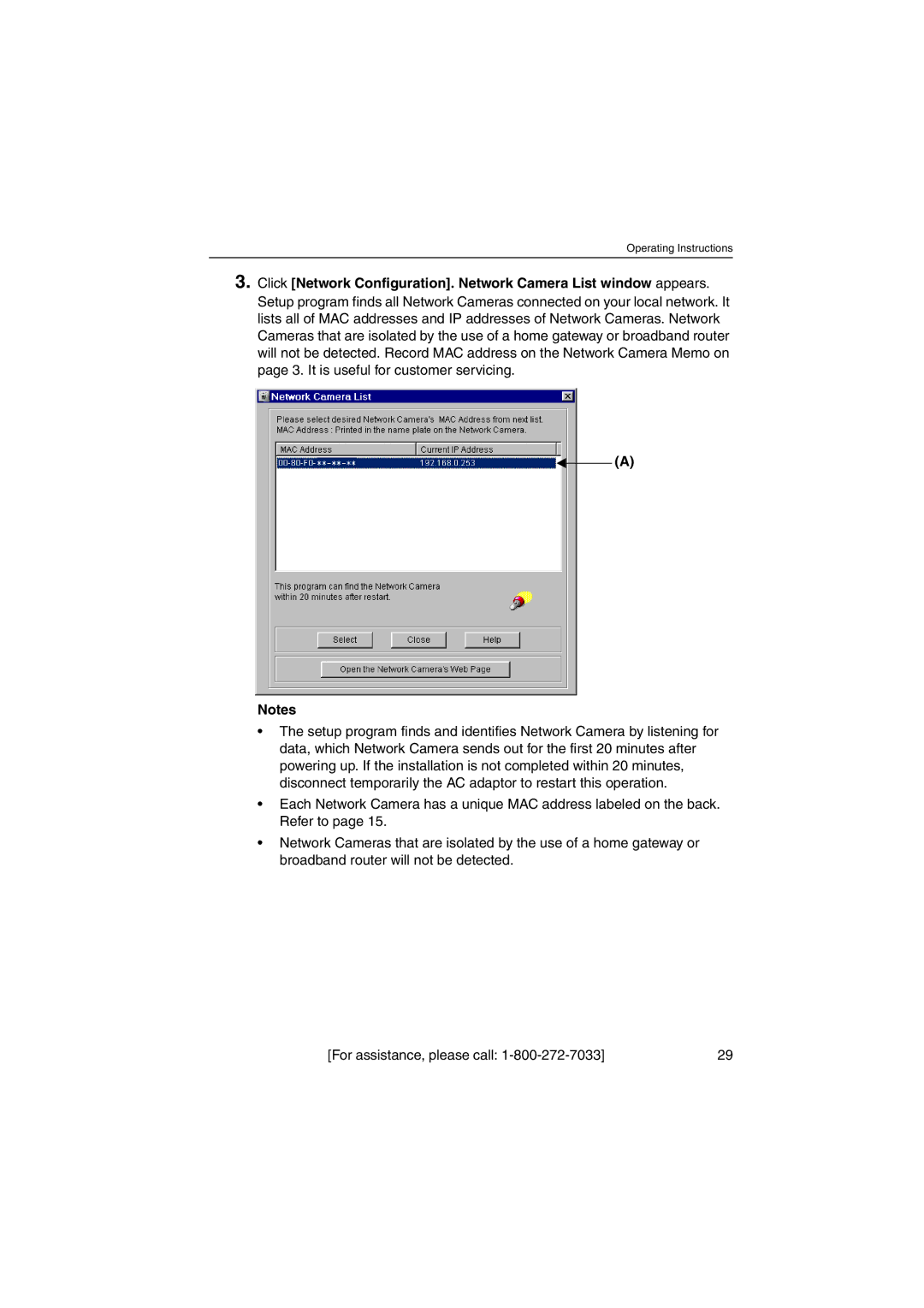 Panasonic KX-HCM270 operating instructions Operating Instructions 