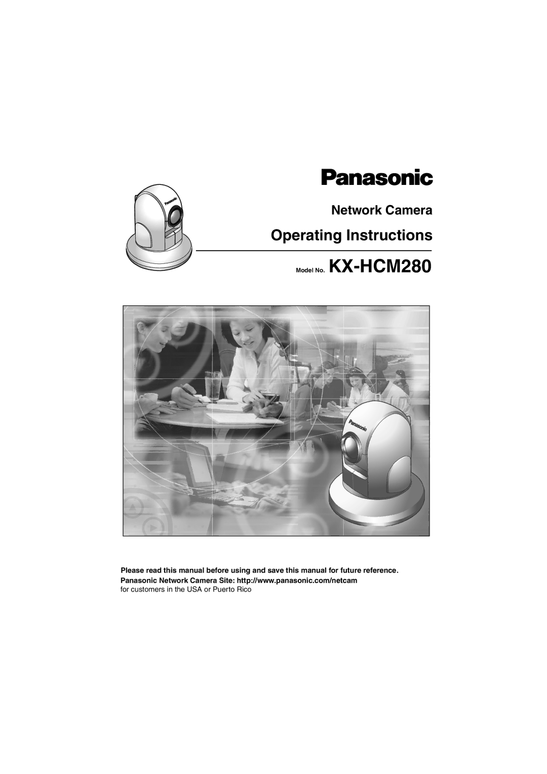 Panasonic KX-HCM280 operating instructions Network Camera 