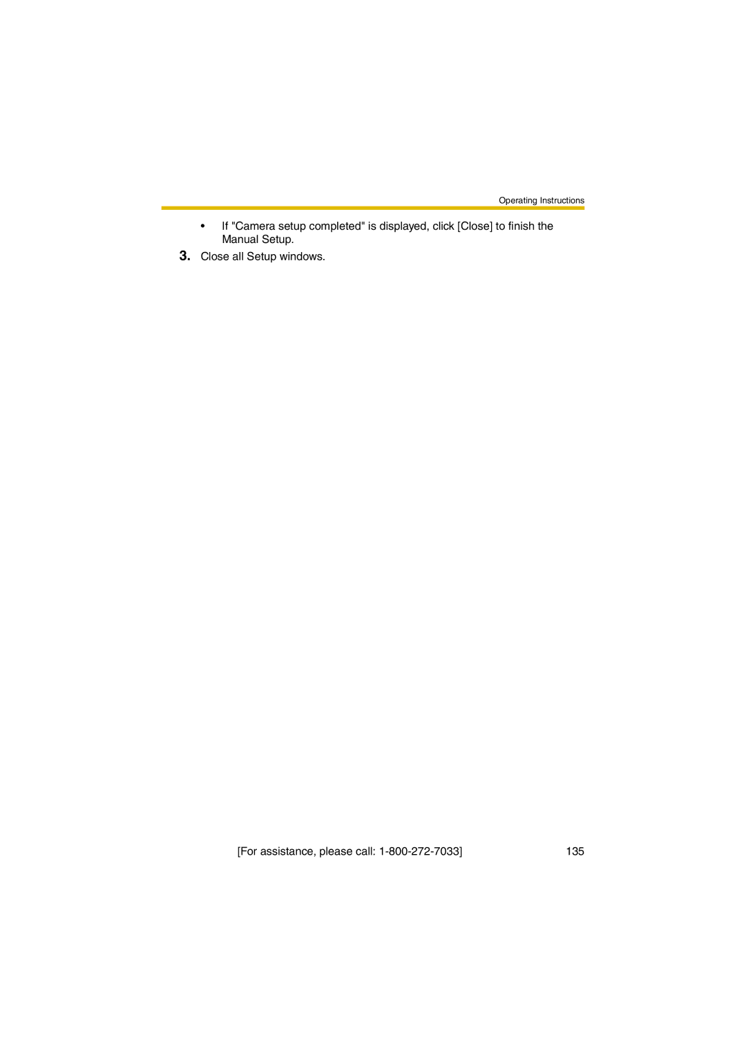 Panasonic KX-HCM280A operating instructions Operating Instructions 