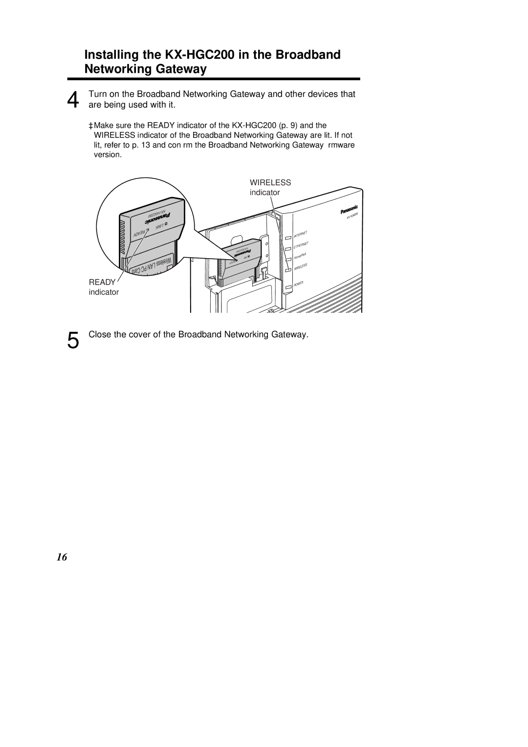 Panasonic KX-HGC200 operating instructions 11M 