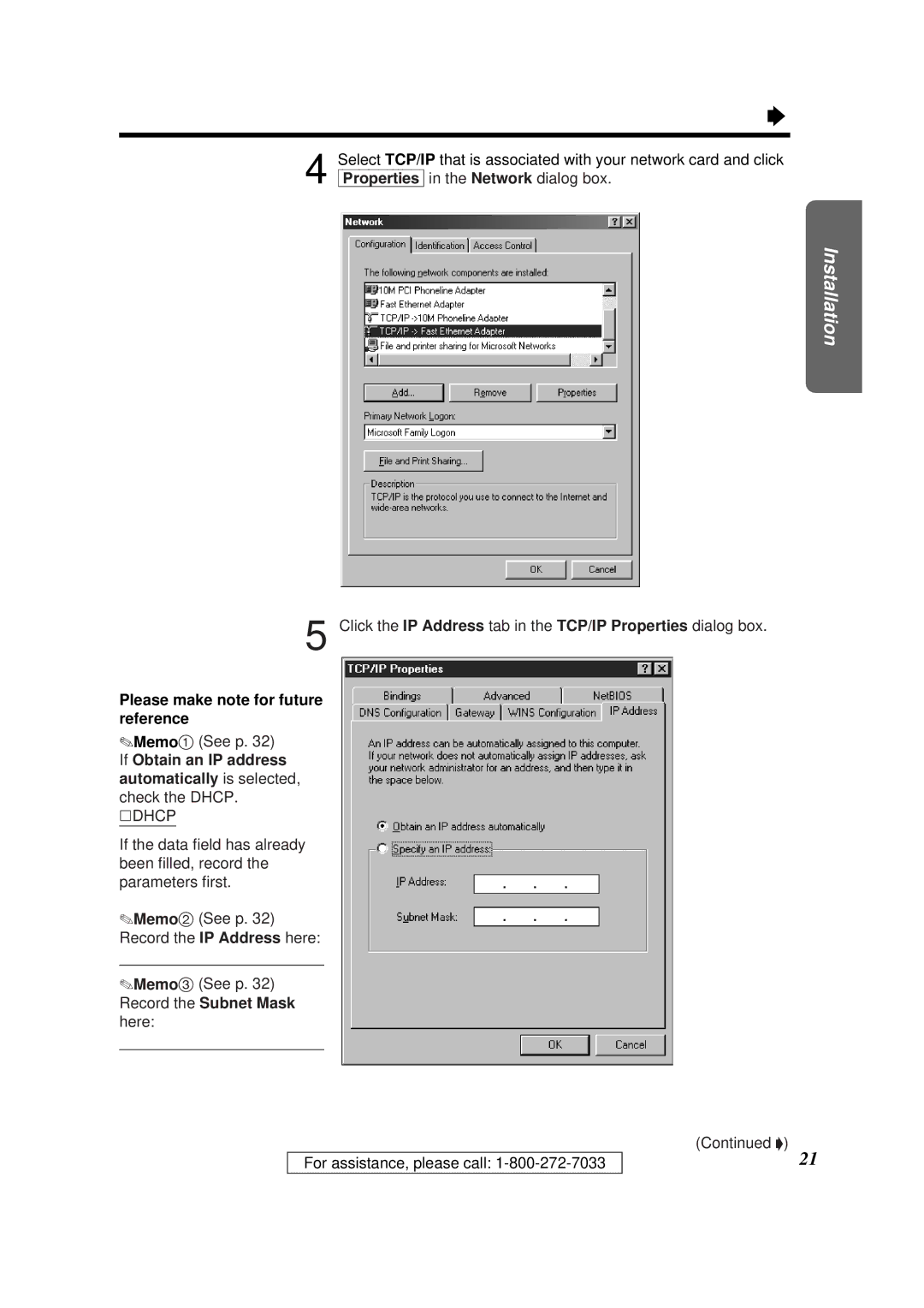 Panasonic KX-HGW200 manual Please make note for future reference 