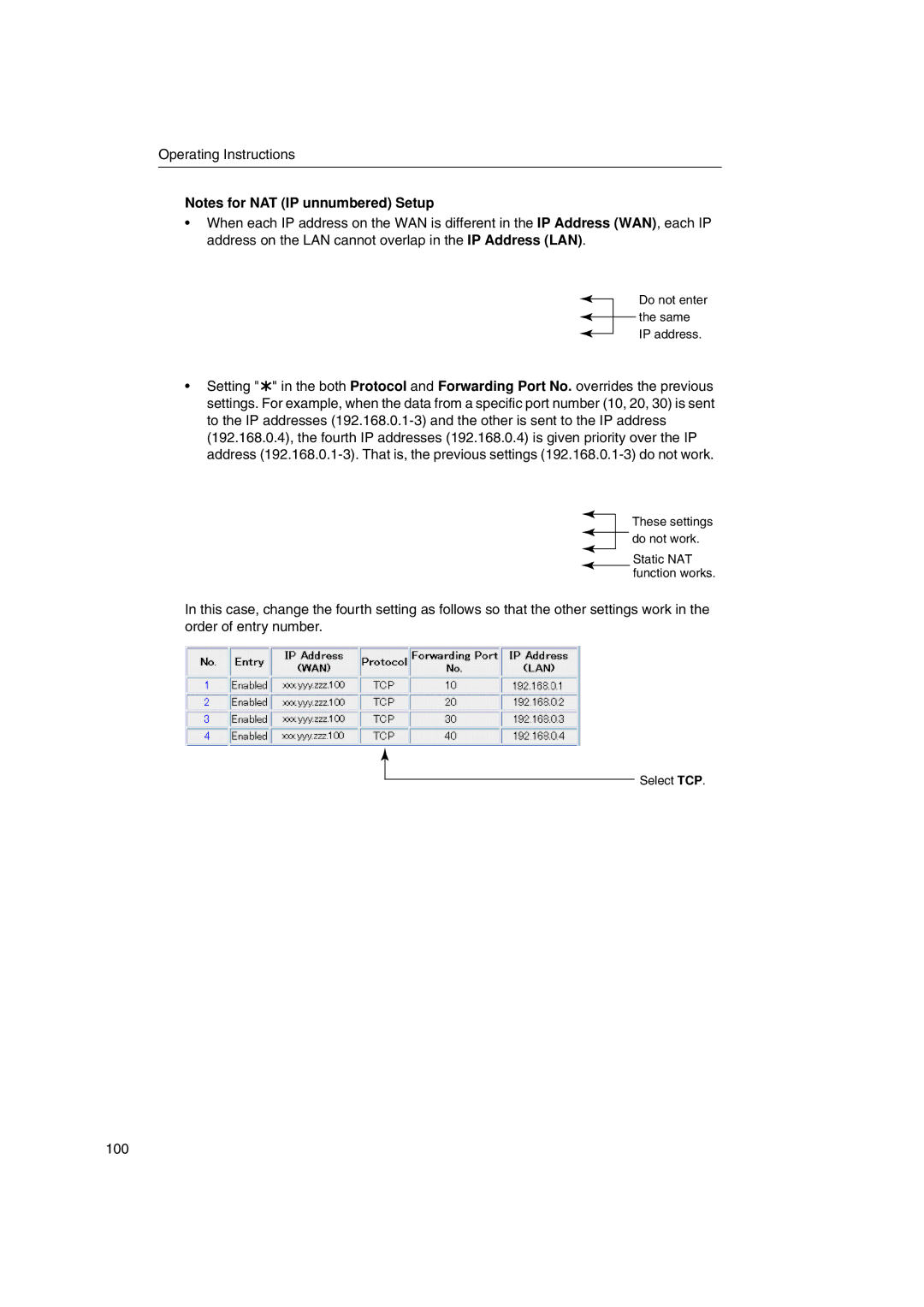 Panasonic KX-HGW600 manual 100 