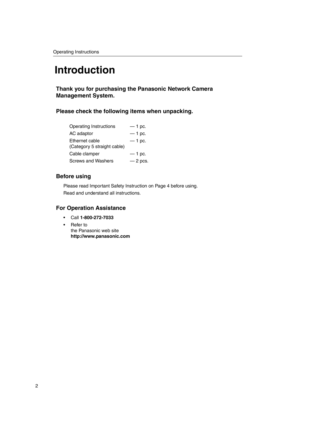 Panasonic KX-HGW600 manual Introduction, Call 