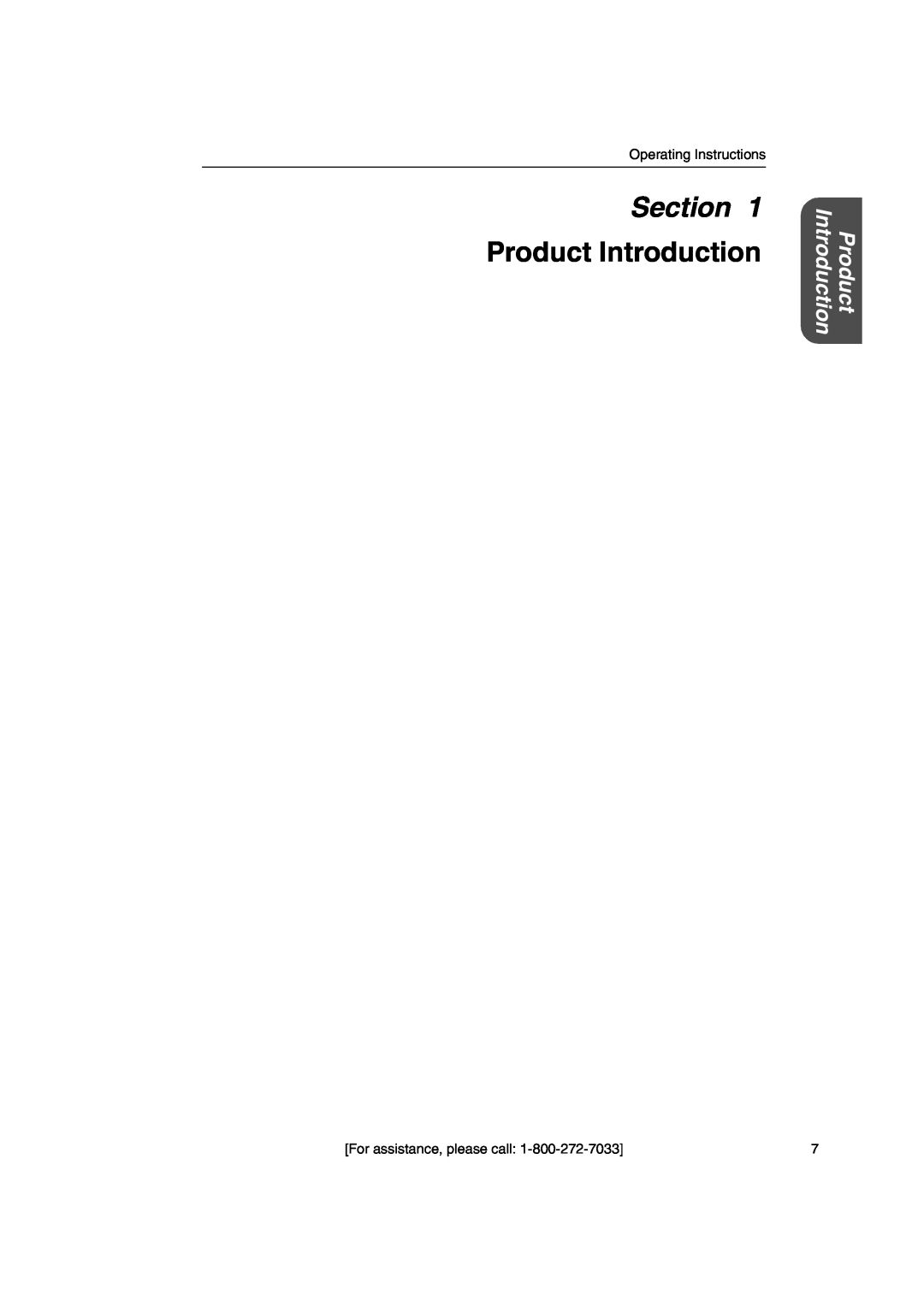 Panasonic KX-HGW600 manual Section, Product Introduction 
