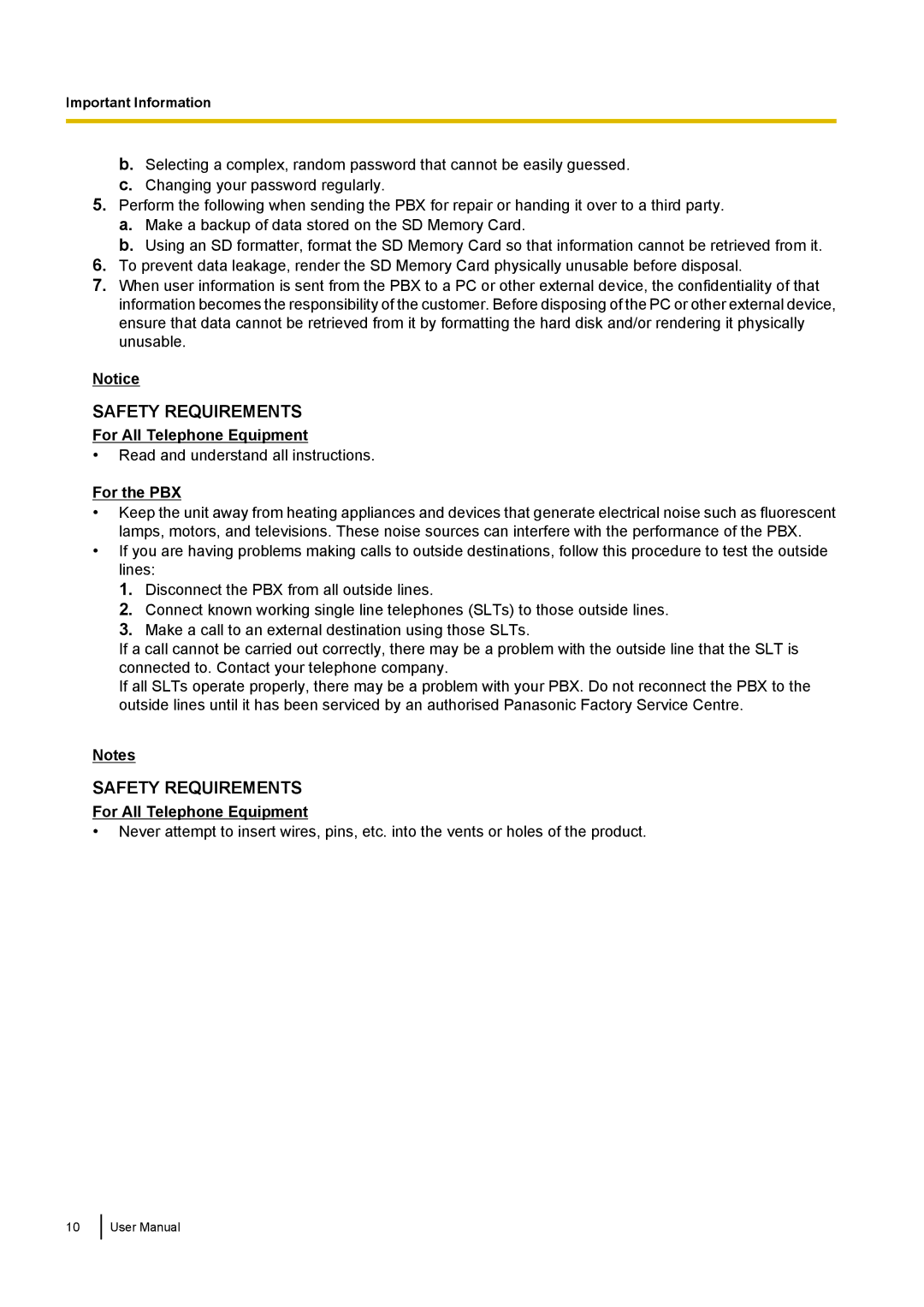 Panasonic KX-NCP500 manual Read and understand all instructions 