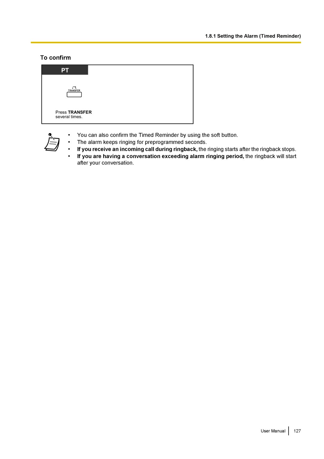 Panasonic KX-NCP500 manual To confirm 