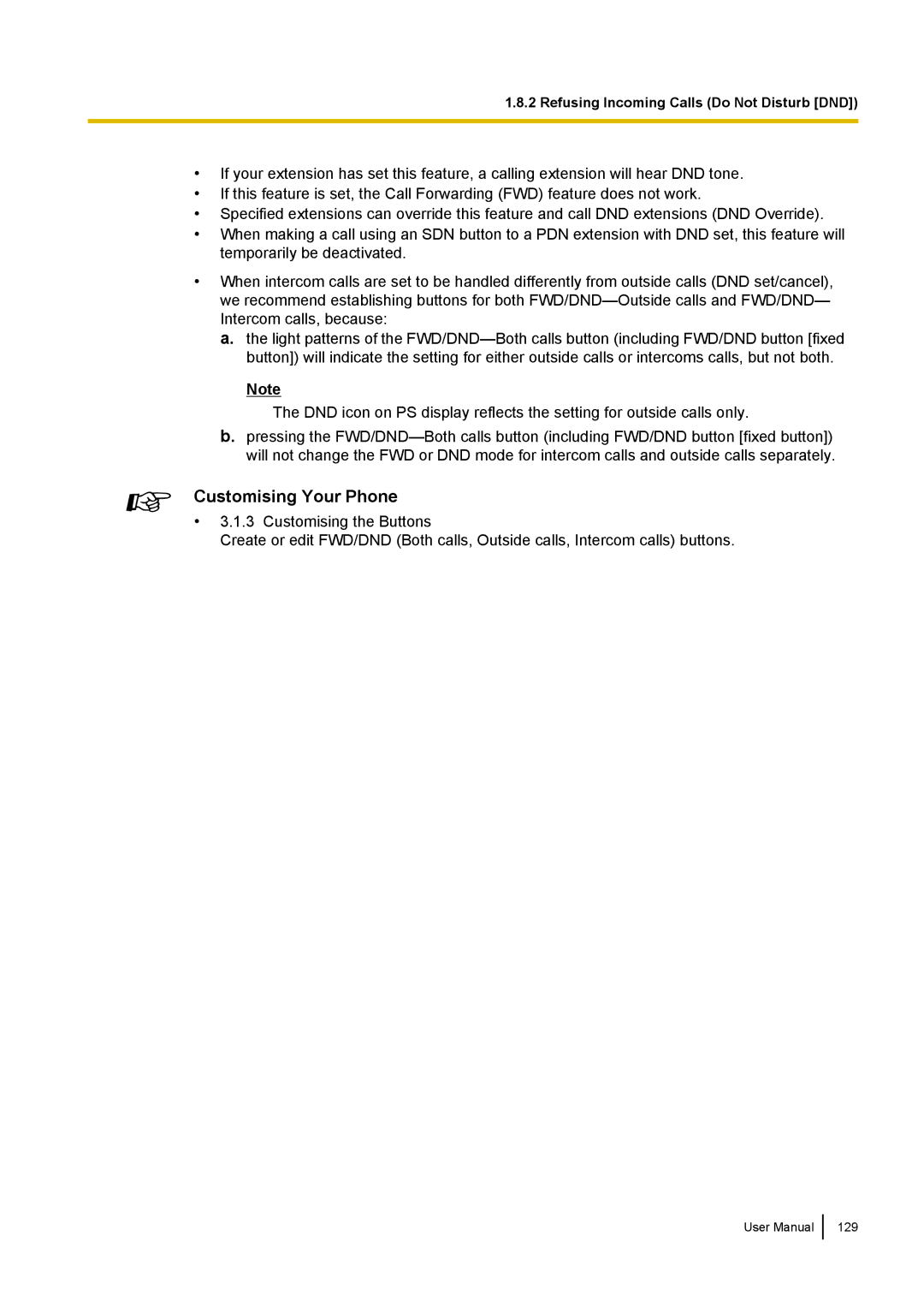 Panasonic KX-NCP500 manual 129 